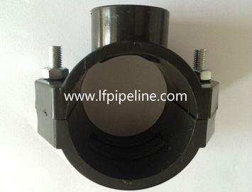 Saddle clamp for ductile iron pipe/pvc pipe/steel pipe