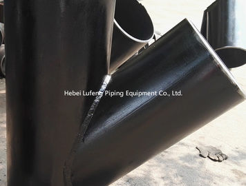 45 degree y branch pipe fitting lateral tee welding reducing tee unequal tee